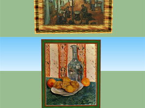 精品油画装饰画su模型设计图下载 图片10.06mb 其他库 su模型