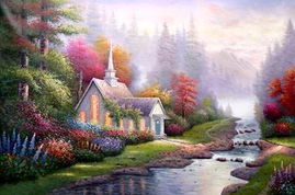 风景油画 ,厦门佳艺油画