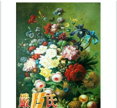严氏手绘油画YS-PT1001810 花卉装饰之美