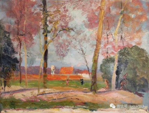 法国画家Victor Charreton笔下的迷人油画风景