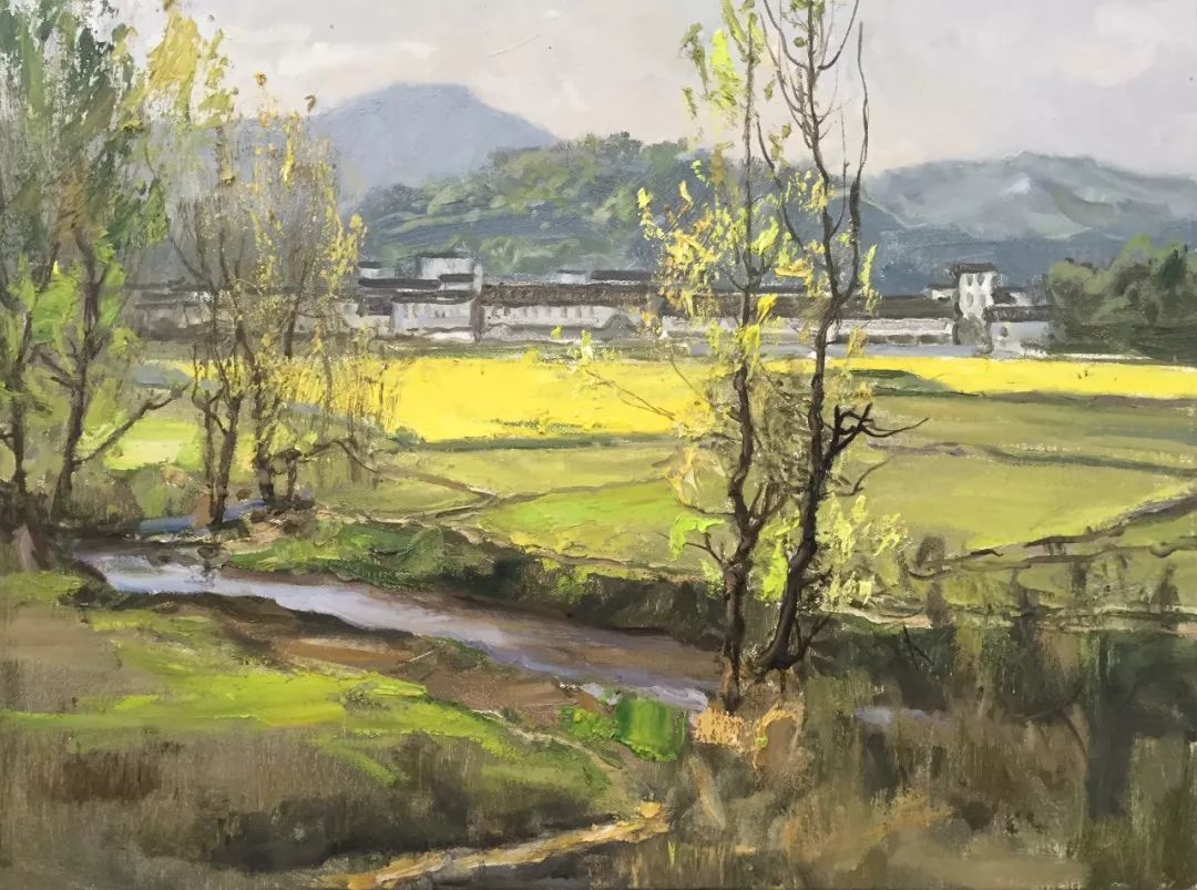 中国油画风景写生名家作品欣赏