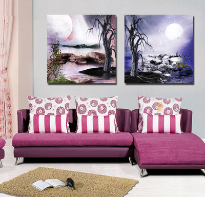 【厂家直销】抽象喷绘画 点亮空间的艺术，打造独特装饰风格