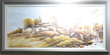 琥珀画 凝固时光的古典美，堪比油画的自然艺术